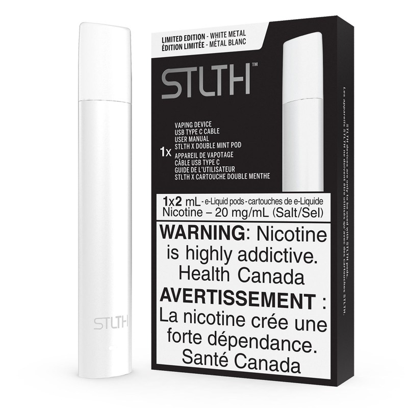 STLTH – White Metal Edition Starter Kit