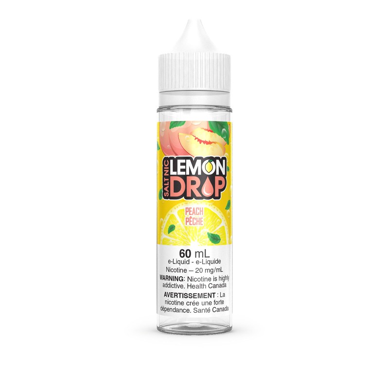 Peach SALT – Lemon Drop SALT 60mL E-Liquid