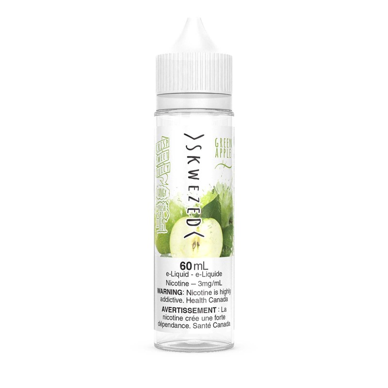 Green Apple E-Liquid (60ml) – Skwezed