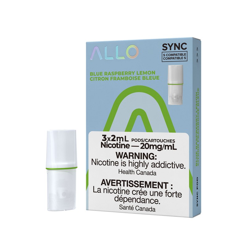 Blue Raspberry Lemon – ALLO Sync Pods