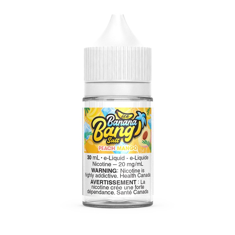 Peach Mango Ice SALT – Banana Bang Ice E-Liq...