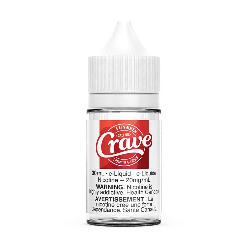 Strawberry SALT – Crave E-Liquid (Funnels)