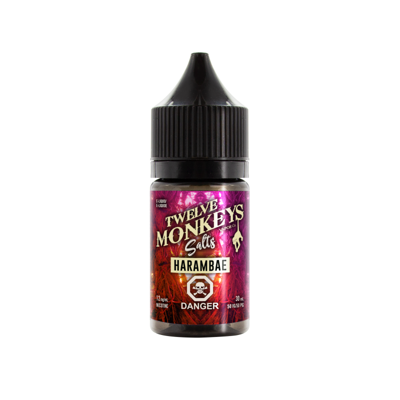 Harambae SALTS – Twelve Monkeys E-Liquid